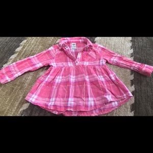 2 shirts, swipe Old Navy and Children’s Place